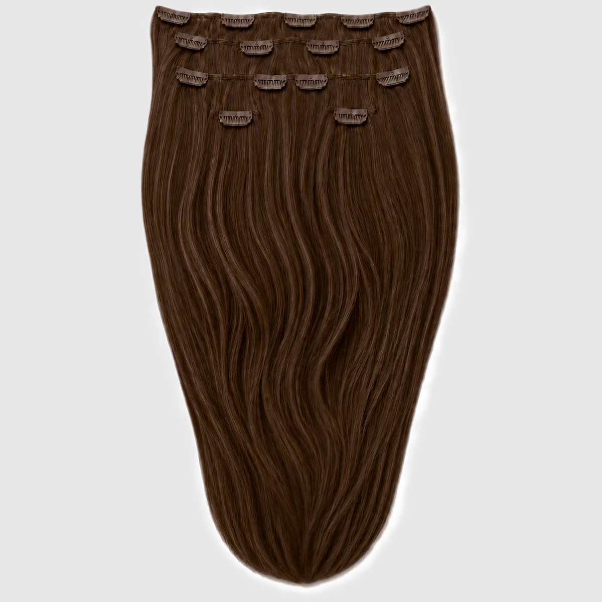 Clips extensions - Chocolate 4#