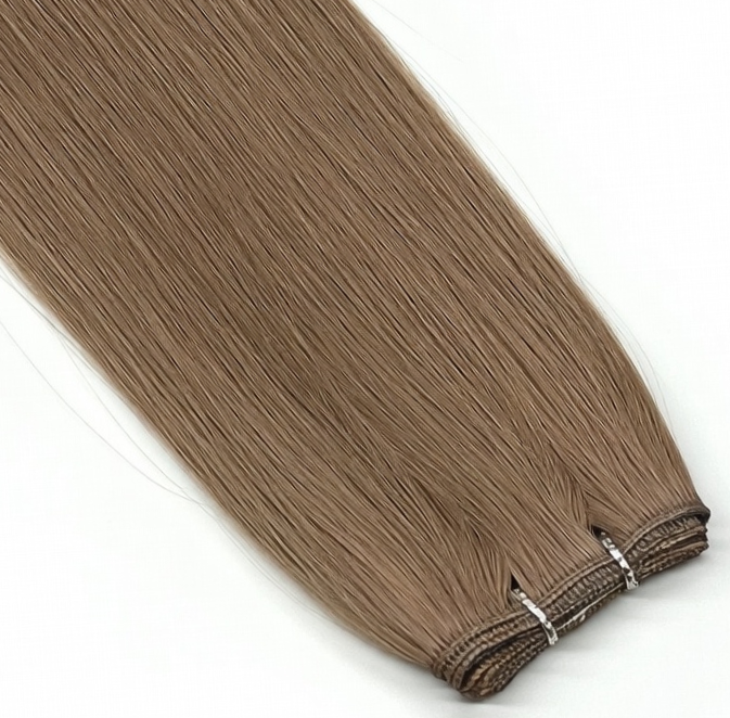 Genius weft / Invisible - Hårtrense - Light brown 8#