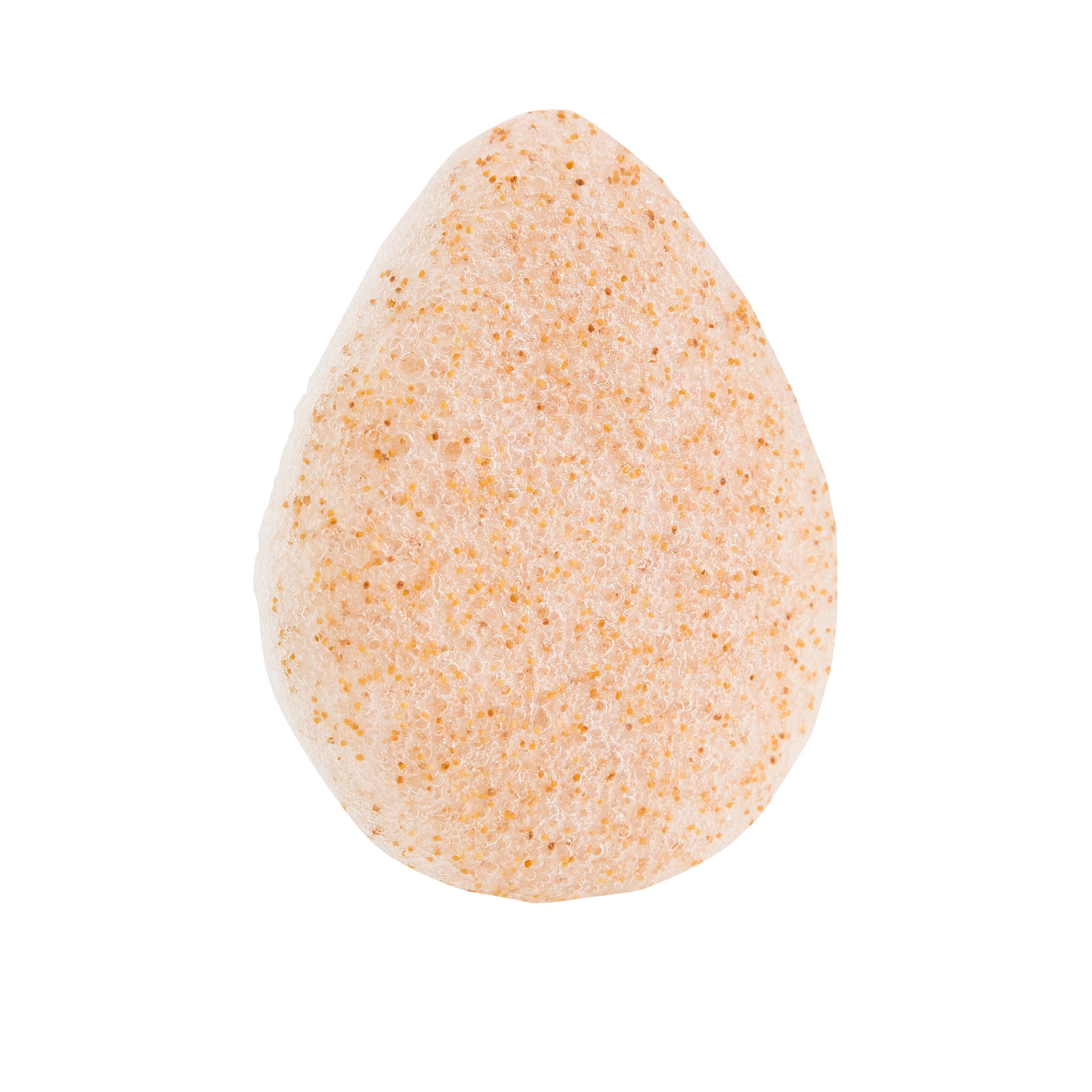 Organic Konjac svamp - til ansigt - Walnut shell - ekstra peelende