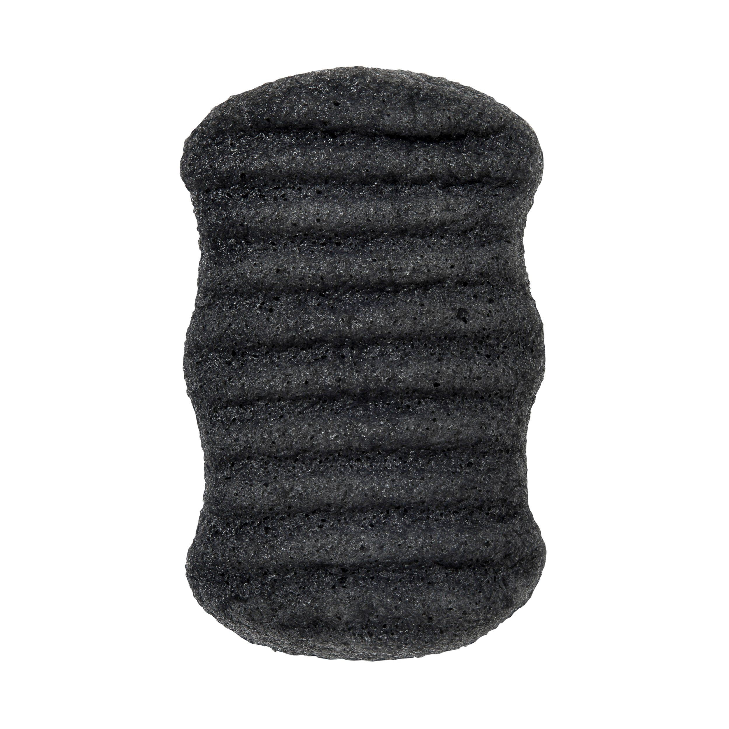 Organic Konjac svamp - til krop - bamboo charcoal - akne / uren hud