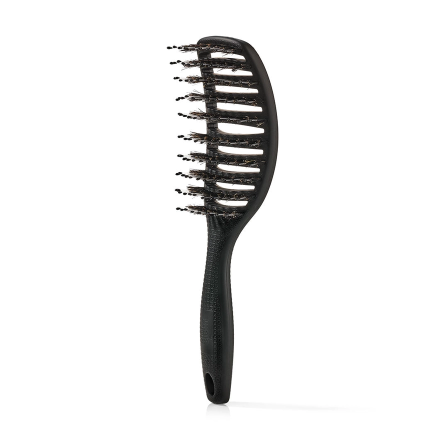 Yuaia haircare - Curvy brush - hårbørste - Soft black