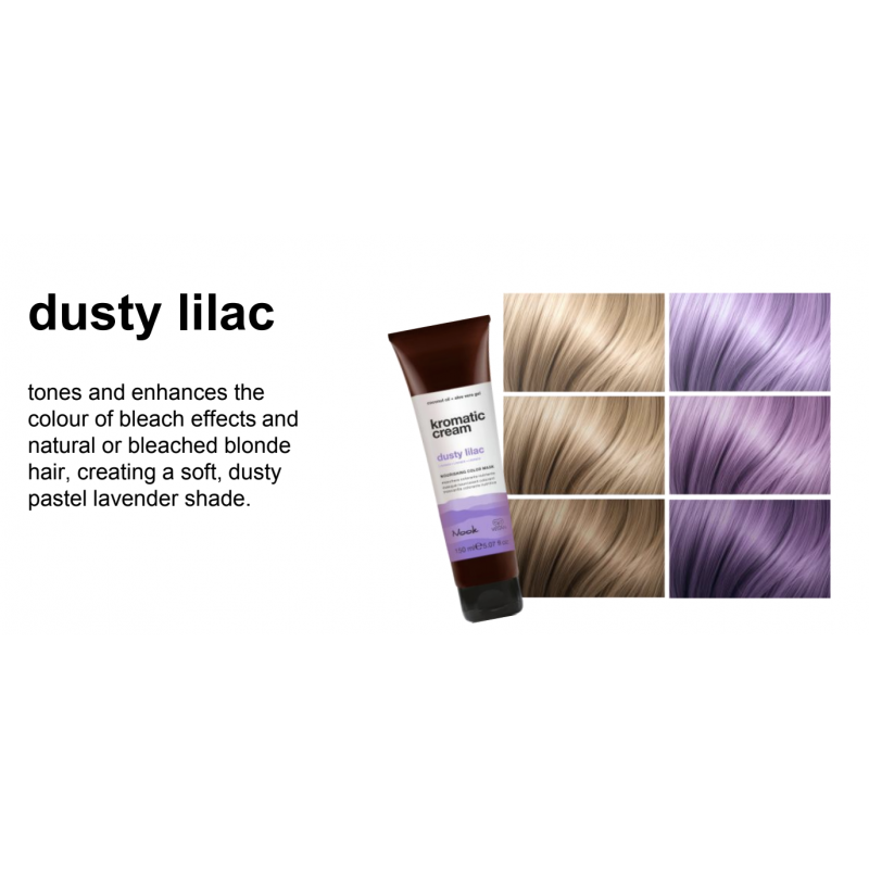 Nook - Kromatic cream - Farvebombe / color mask - Dusty lilac