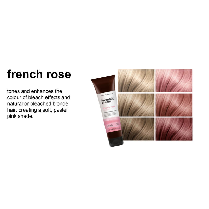 Nook - Kromatic cream - Farvebombe / color mask - French rose