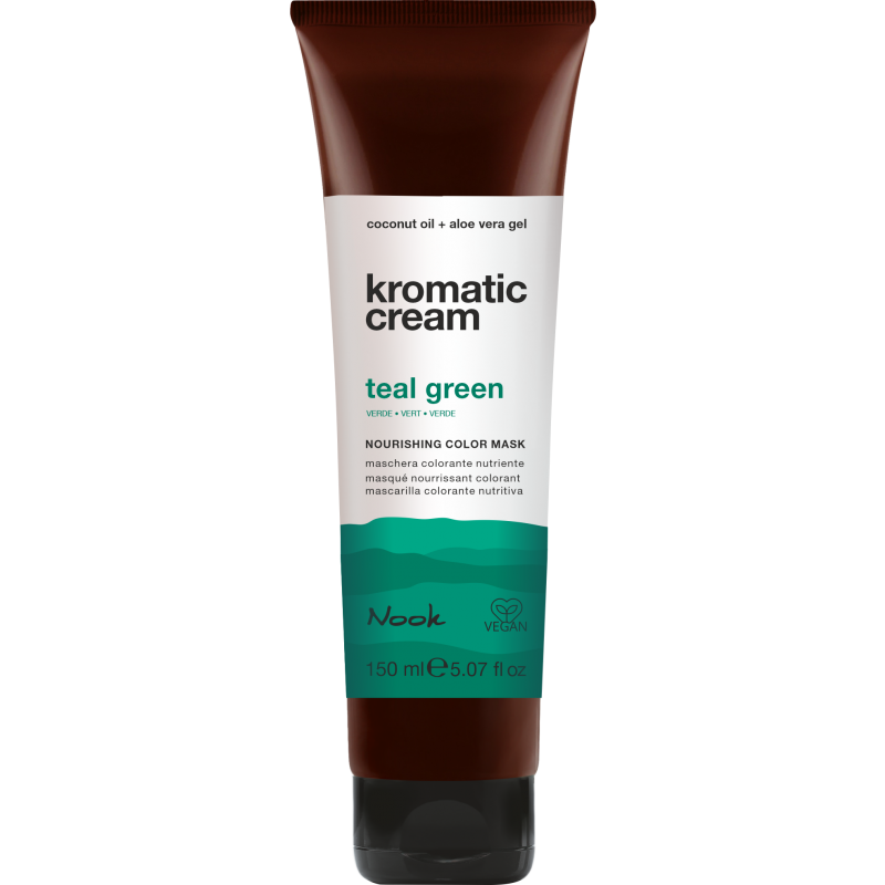 Nook - Kromatic cream - Farvebombe / color mask - Teal green
