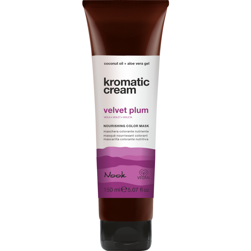 Nook - Kromatic cream - Farvebombe / color mask - Velvet plum