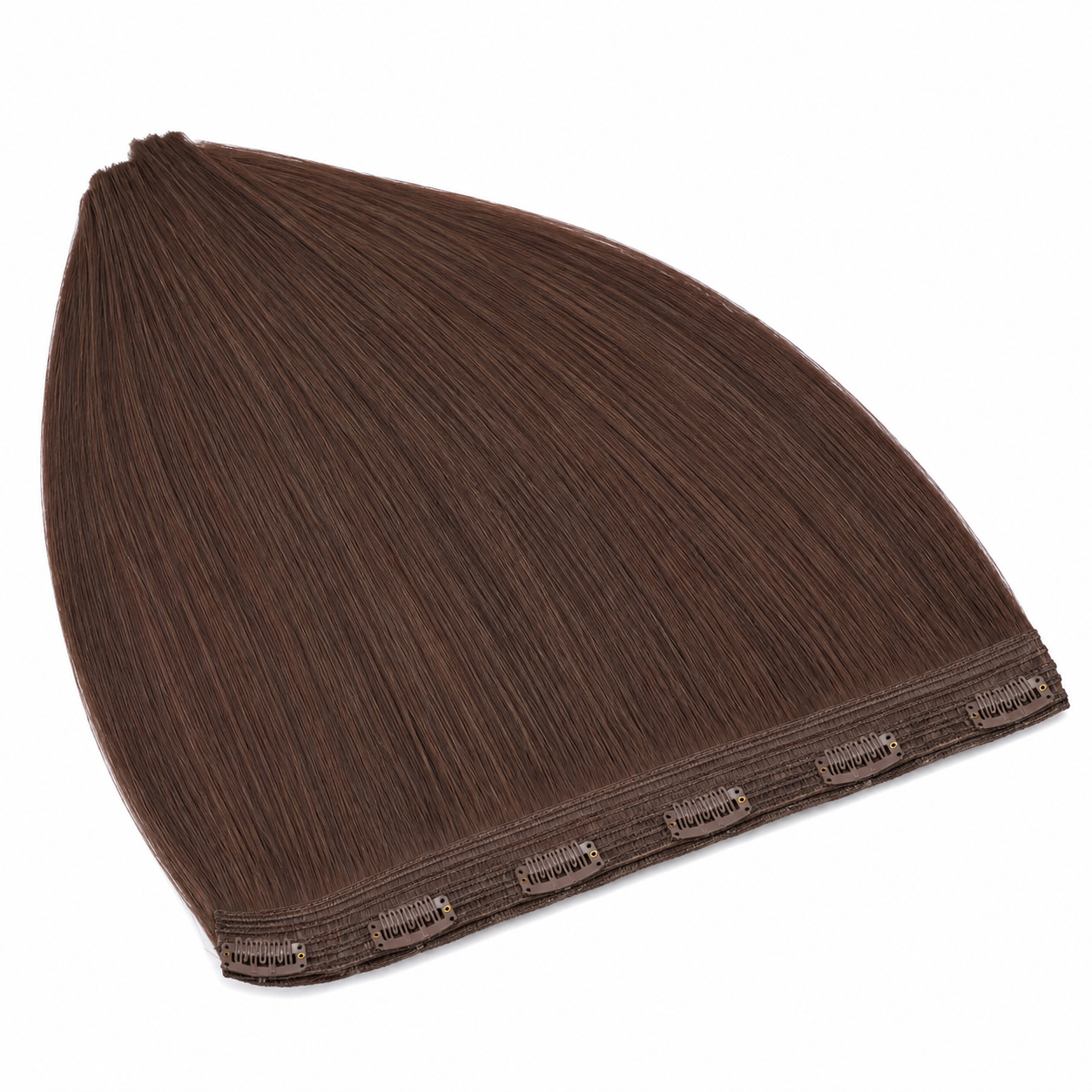 One piece clip in extensions - Chocolate 4#