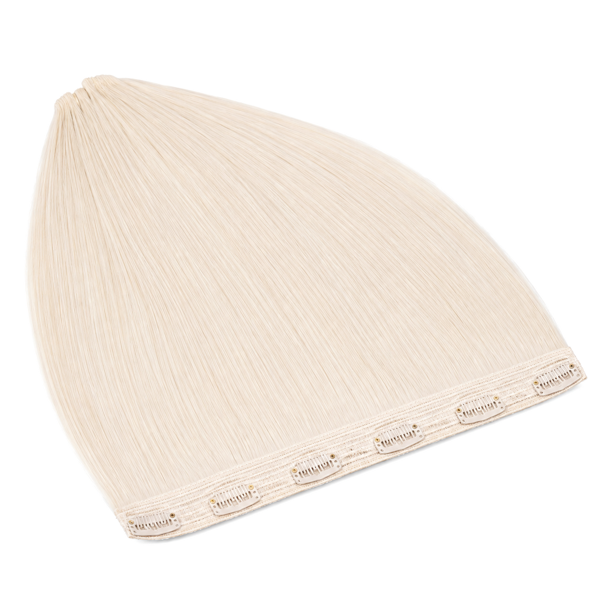 One piece clip in extensions - Light blonde 60#