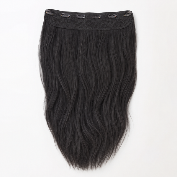 Halo / One piece clip in extensions - Black 1#