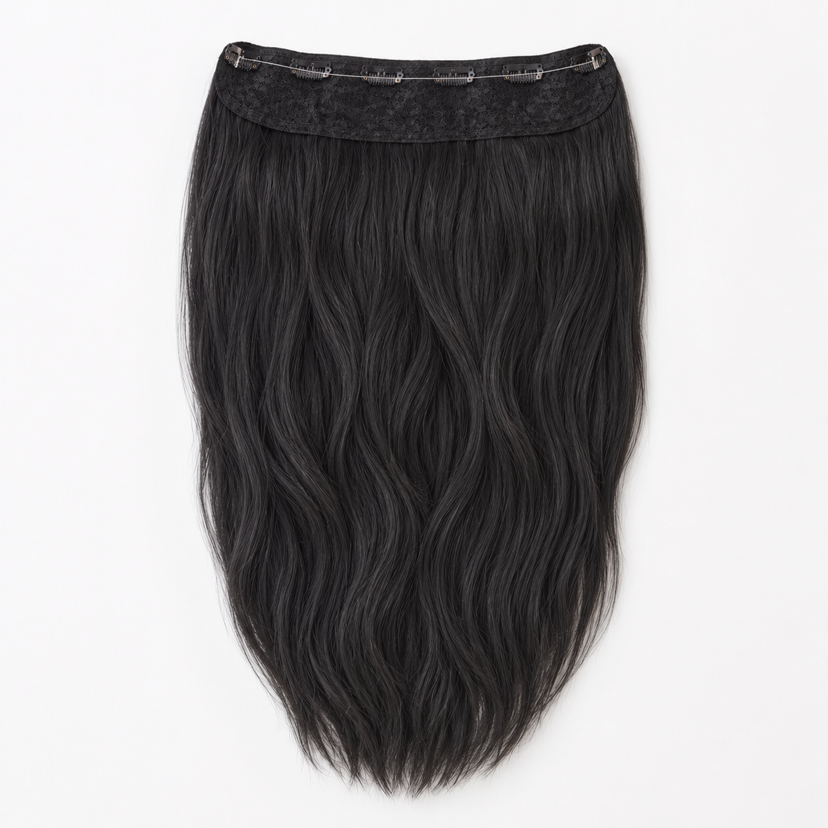 One piece clip in extensions - Black 1#
