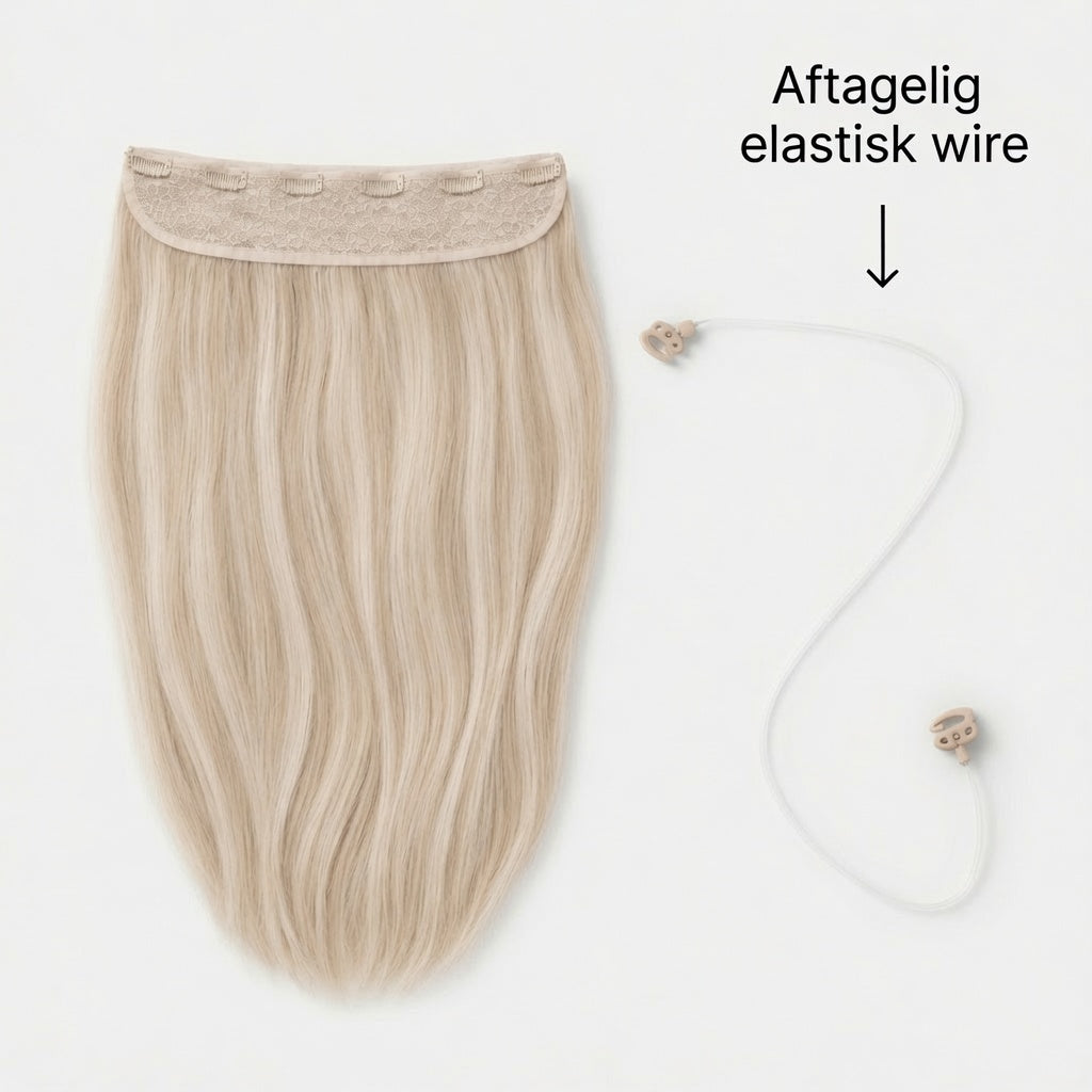 One piece clip in extensions - Mix 18/60#