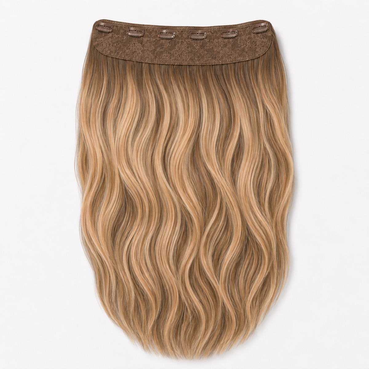 Halo / One piece clip in extensions - Root 8-8-28#