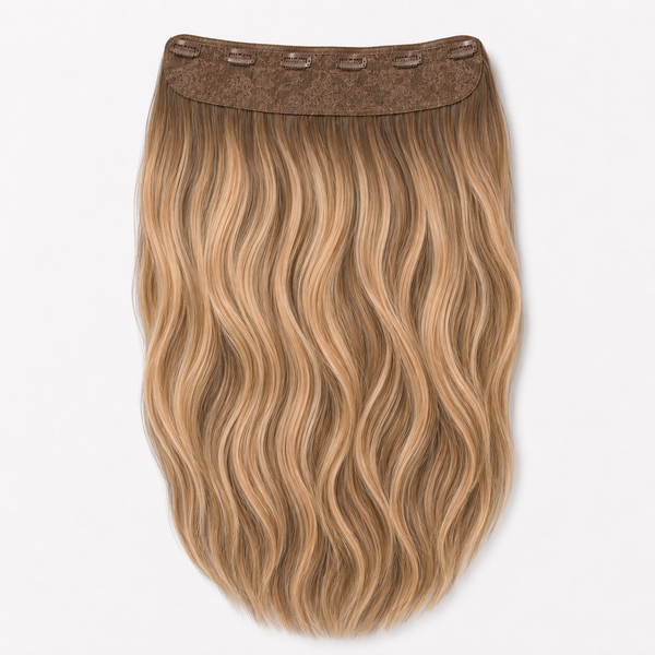Halo / One piece clip in extensions - Root 8-8-28#