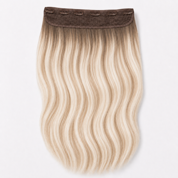 Halo / One piece clip in extensions - Root 9-18-60#