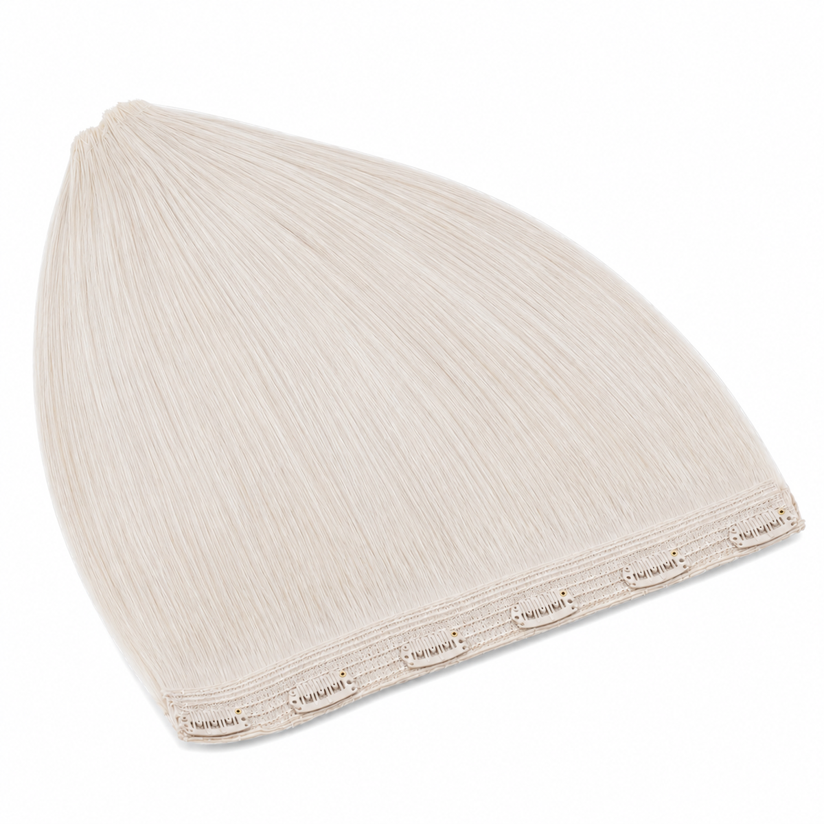 One piece clip in extensions - Silver #