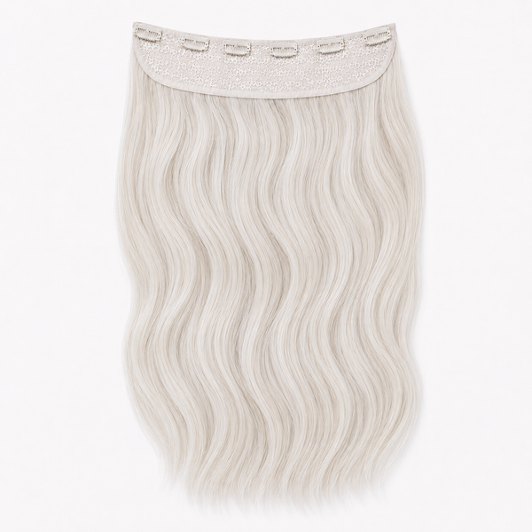 One piece clip in extensions - Silver #