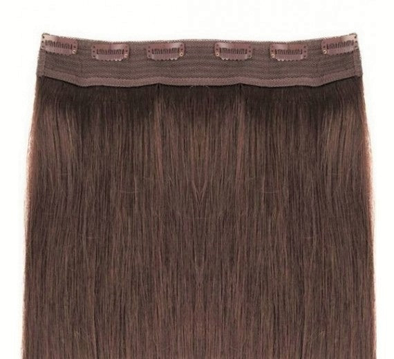 One piece clip in extensions - Chocolate 4#