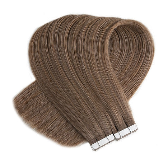 Tape extensions - Light brown 8#